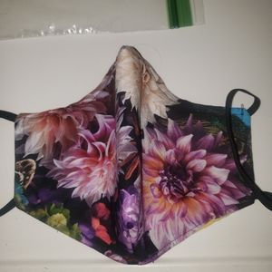 Flower Theme Handmade Face Mask